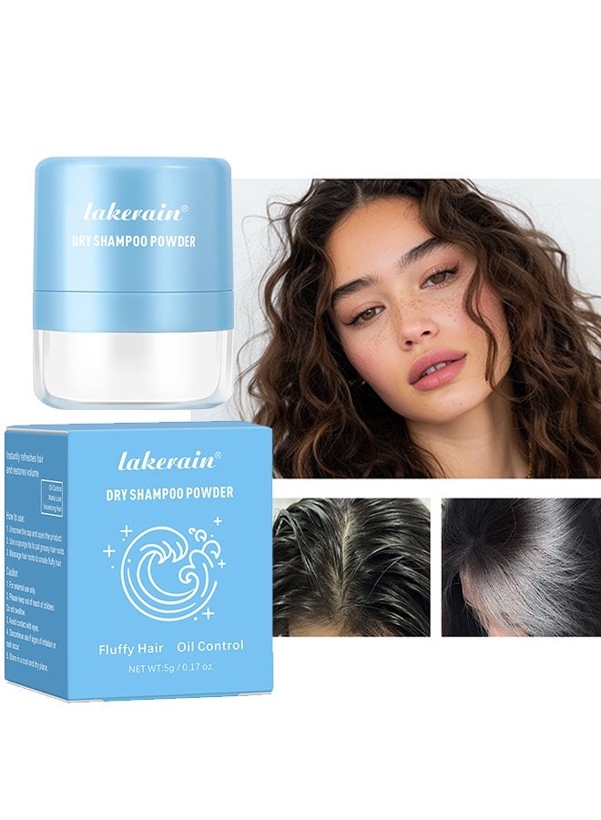lakerain Dry Shampoo Powder ，Dry Shampoo Control Hair Oil Refresh Hair Fragrance and Volumizes Hair Volumizing Dry Shampoo Powder for Fluffy Hair Easy to Use Shampoo Fresh Floral #3 Ocean fragrance - Image 1